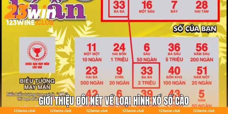 Giới thiệu đôi nét về loại hình xổ số cào