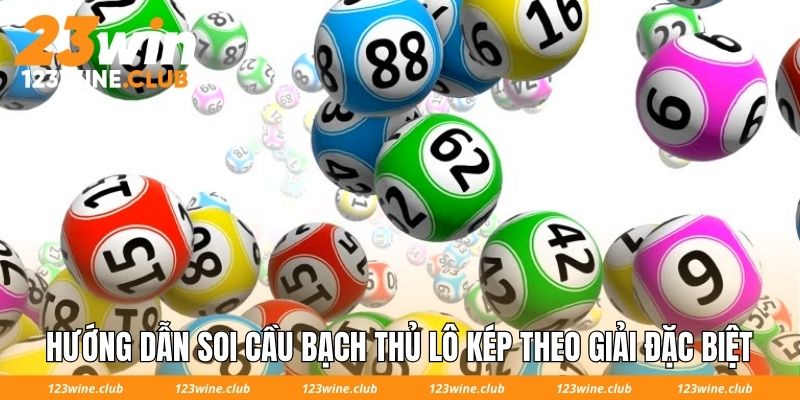 Hướng dẫn soi cầu bạch thủ lô kép theo giải Đặc biệt