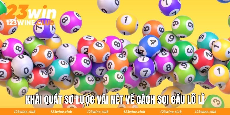 Khái quát sơ lược vài nét về cách soi cầu lô lì