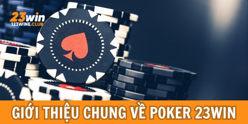 Giới thiệu về cổng game bài poker 23WIN